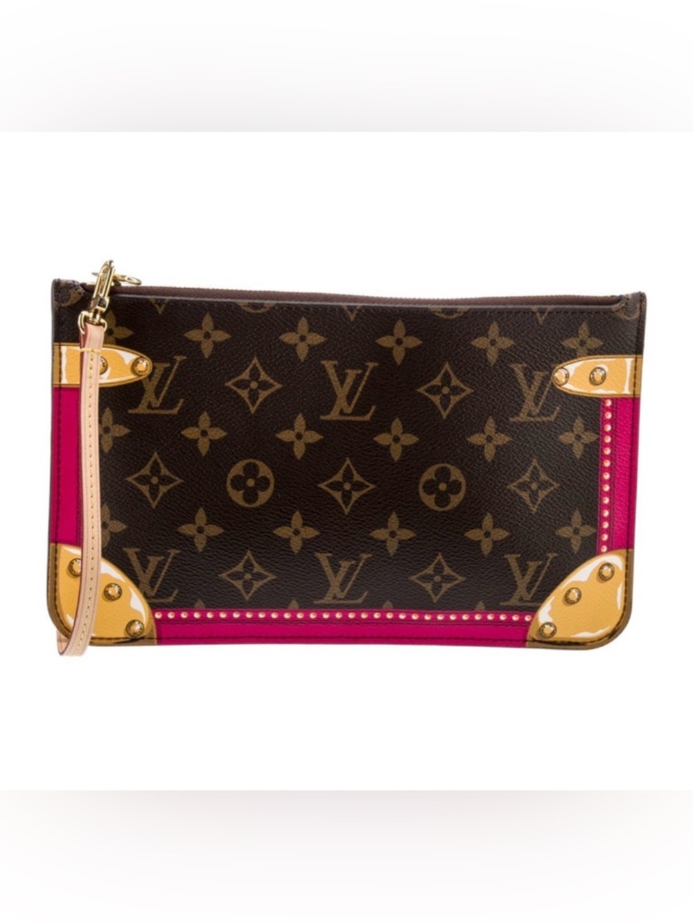 💯 Louis Vuitton LE Summer Trunks Neverfull Pochette